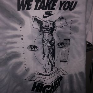 Nike tie dye shirt